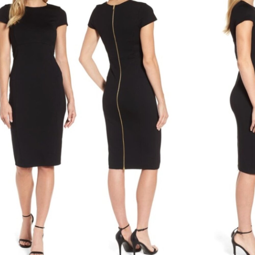 Felicity & Coco Ward Seamed Pencil Dress Size Large P